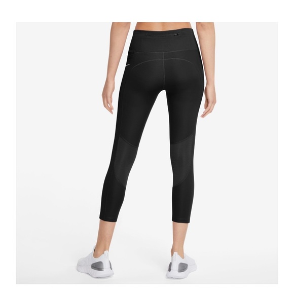 Nike Fast Cropped Running Tights - Picture 2 of 13